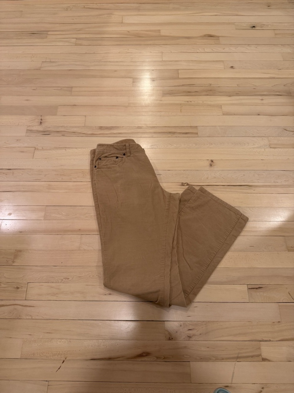 Men's Corduroy Pants in Tan